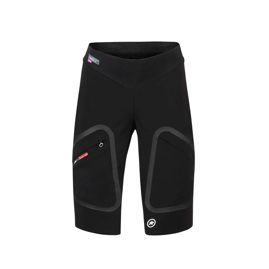 Assos Womens Trail Cargo Shorts SAMPLE Black  M