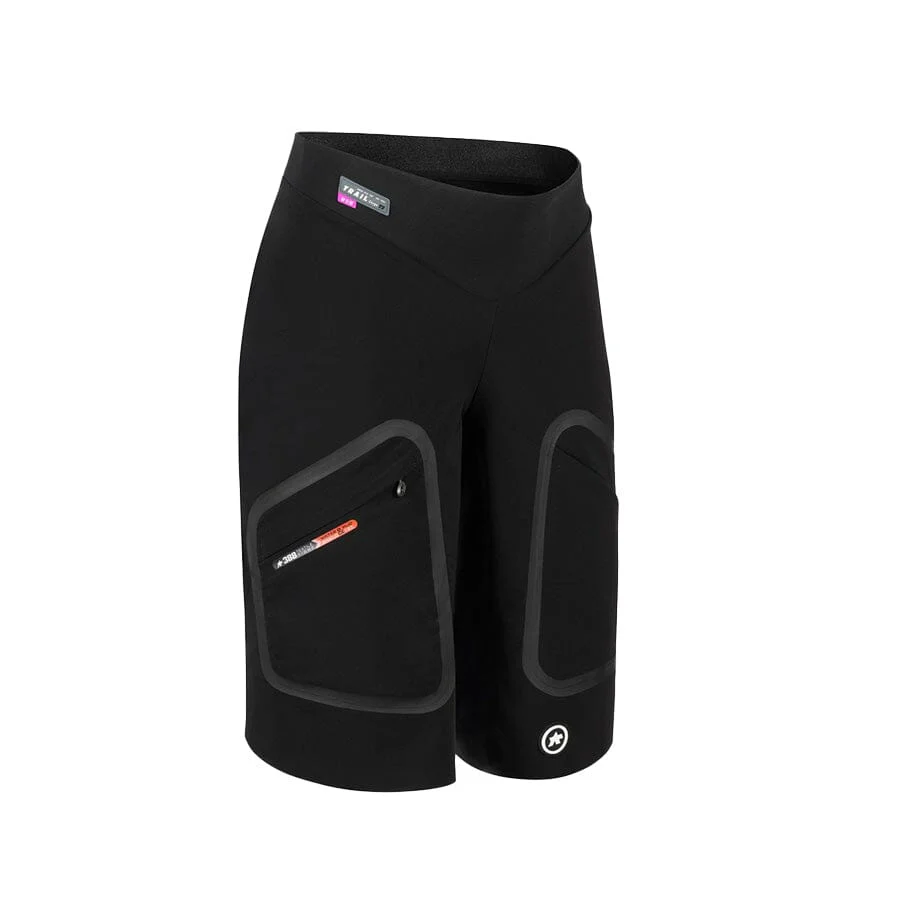 Assos Womens Trail Cargo Shorts SAMPLE Black  M - Image 3