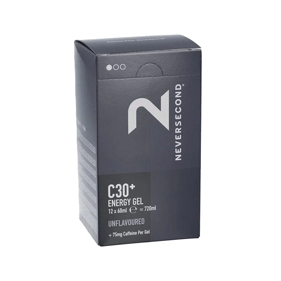 Neversecond C30+ Energy Gels - 12/box