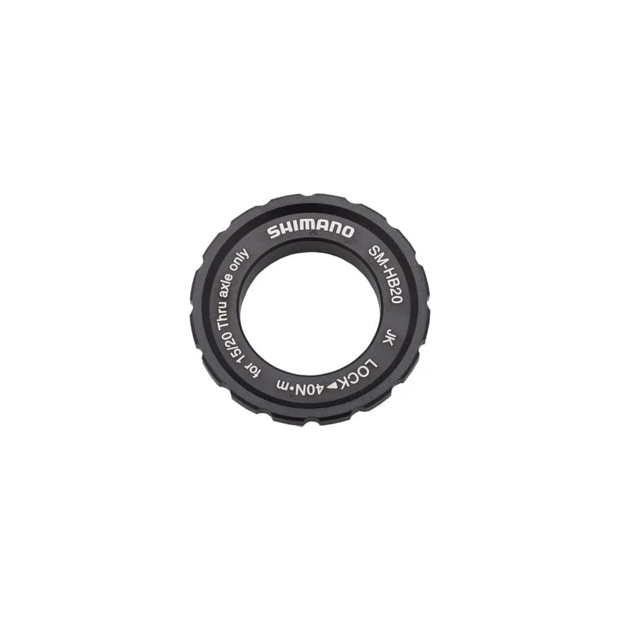 Shimano HB20 Outer Serration Disc Rotor Lockring for Centerlock Hubs