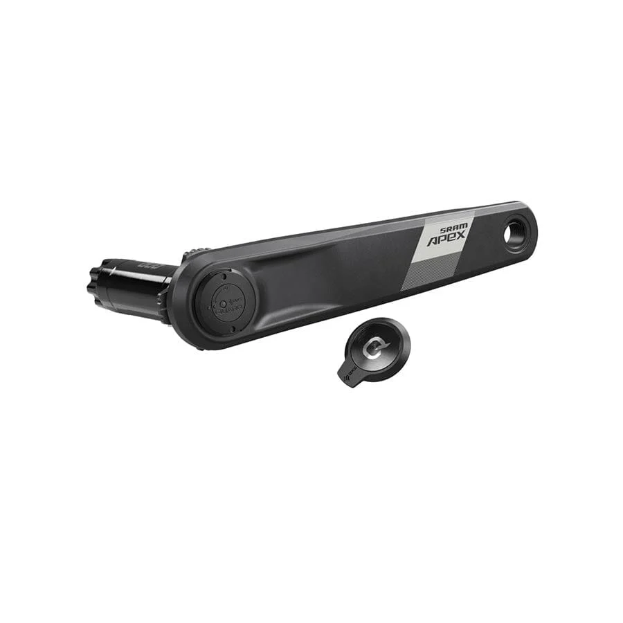 SRAM Apex AXS Wide Left Crank Arm and Power Meter Spindle Assembly